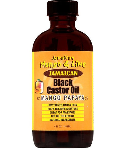 Jamaican Mango And Lime Black Castor Oil Mango And Papaya 118ml