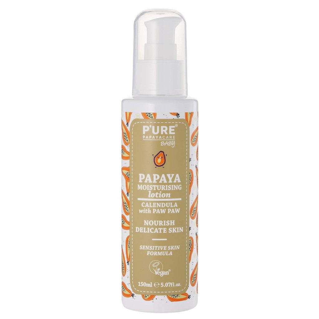 Pure Papayacare  Baby Papaya Calendula With Paw Paw Moisturising Lotion