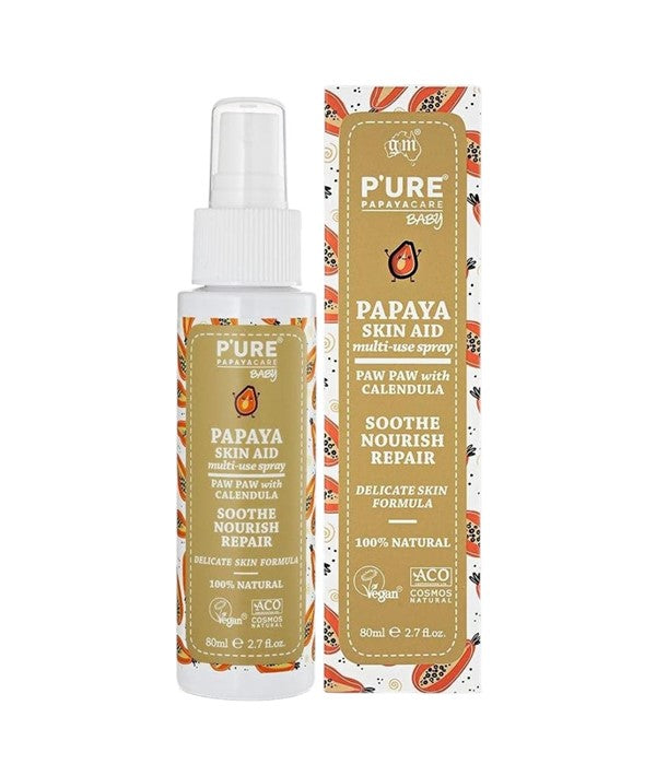 Pure Papayacare  Baby Papaya Skin Aid Multi Use Spray