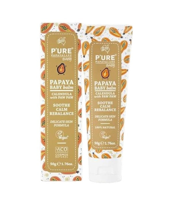 Pure Papayacare  Baby Papaya Soothe Calm Rebalance Baby Balm