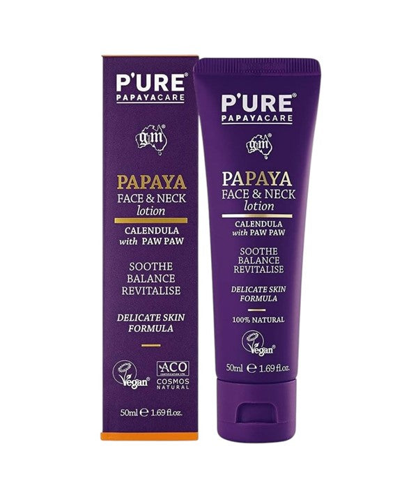 Pure Papayacare  Papaya Face And Neck Lotion