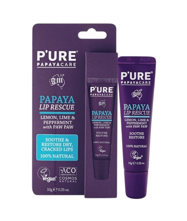 Pure Papayacare  Papaya Lip Rescue