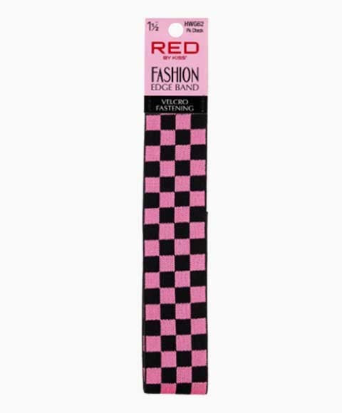Red By Kiss  Fashion Edge Band PK Check HWG62