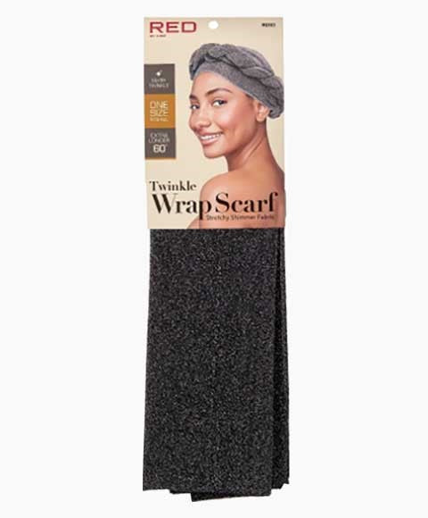 Red By Kiss  Twinkle Wrap Scarf HQ183 Silver