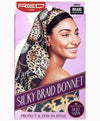Red By Kiss  Silky Braid Bonnet Luxury Black HBR05