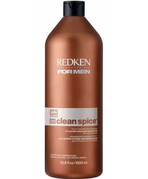 Redken Men 2 In 1 Clean Spice Shampoo