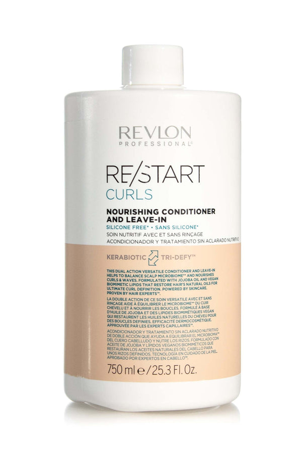 Revlon Restart Curls Nourishing Conditioner And Leave In 30ml / 750ml