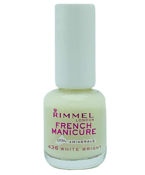 Rimmel Lycra Plus Minerals French Manicure White Bright
