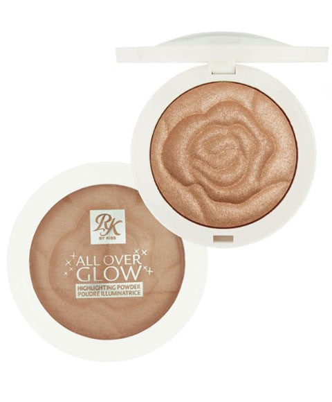 RK By Kiss All Over Glow Shimmer Powder RHP02 Champagne Glow