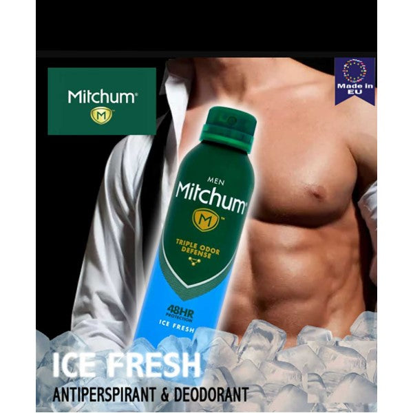 Revlon Mitchum Men Triple Odor Defense Deodorant Ice Fresh