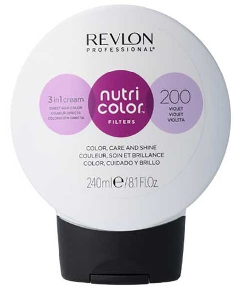 Revlon Nutri Color 3 In 1 Cream 200 Violet