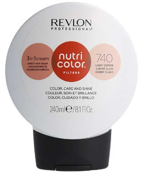 Revlon Nutri Color 3 In 1 Cream 740 Light Copper