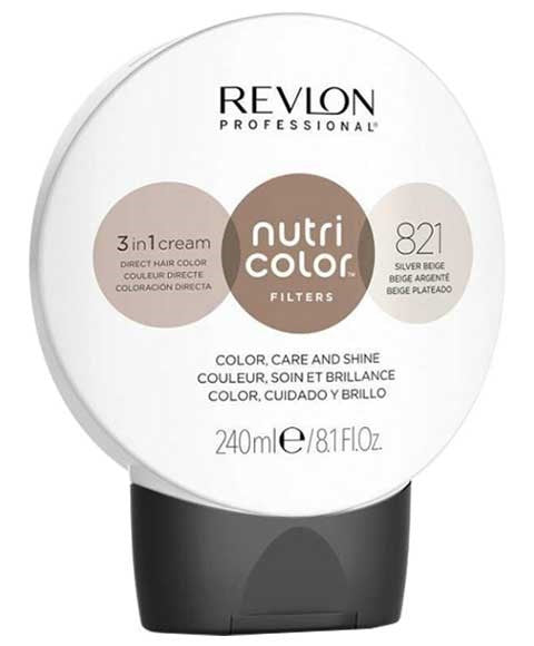 Revlon Nutri Color 3 In 1 Cream 821 Silver Beige