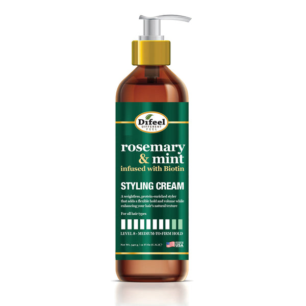 Difeel Rosemary And Mint Styling Cream 340g
