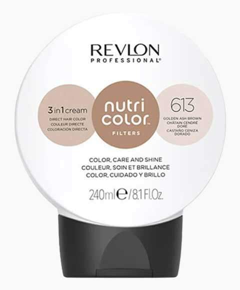 Revlon Nutri Color 3 In 1 Cream 613 Golden Ash Brown