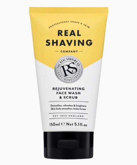 Real Shaving Company Rejuvenating Face Wash And Scrub