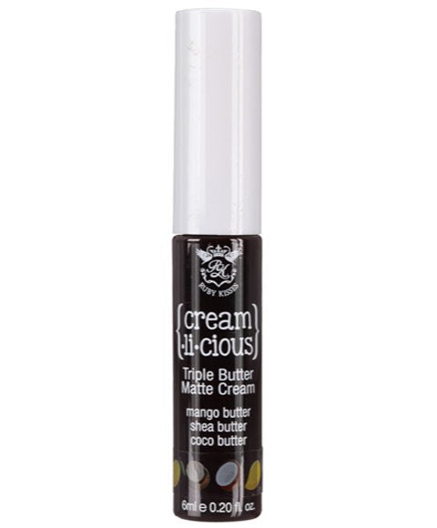 RK By Kiss Cream Li Cious Triple Butter Matte Lip Cream RSMC07 Sipping Wine 