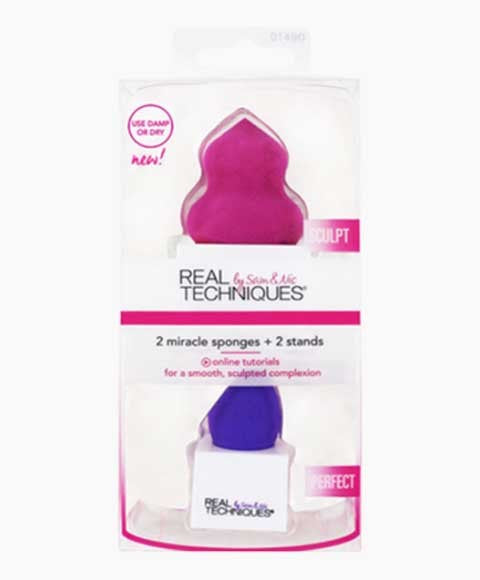 Real Techniques Sculpt And Perfect Miracle Sponges