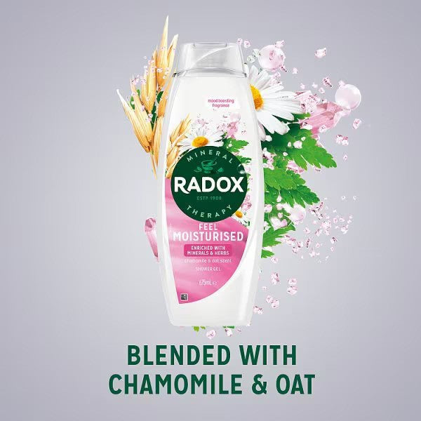 Radox  Feel Moisturised Chamomile And Oat Scent Shower Gel