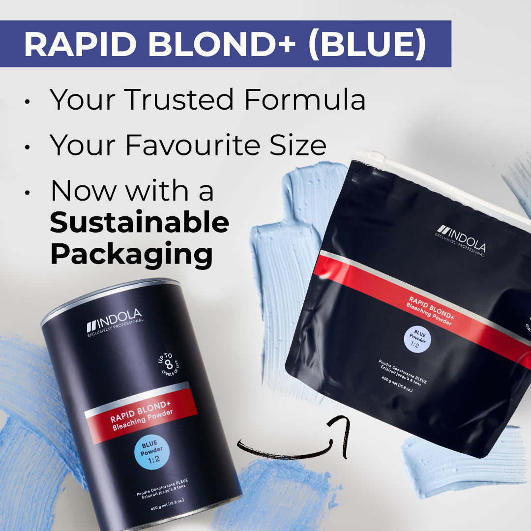 Indola Exclusively Professional Rapid Blond Blue Bleaching Powder 450g