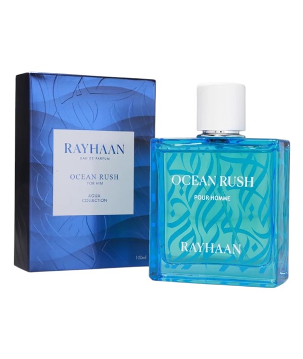 Rayhaan  Ocean Rush For Him Aqua Collection Eau De Parfum