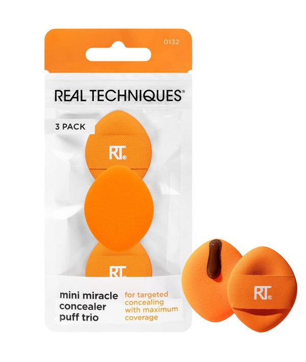 Real Techniques  Mini Miracle Concealer Puff Trio