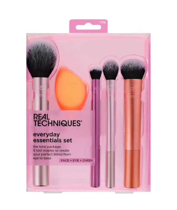 Real Techniques  Everyday Essentials Makeup Brush Set
