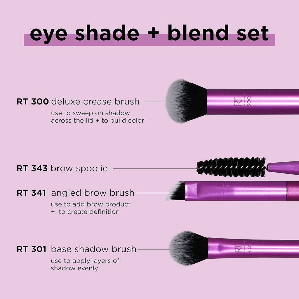 Real Techniques  Eye Shade And Blend Set