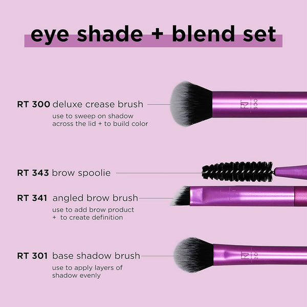 Real Techniques  Eye Shade And Blend Set