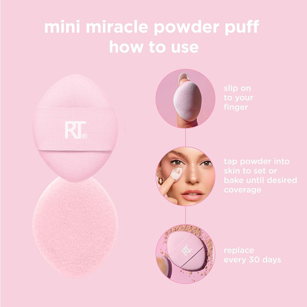 Real Techniques  Mini Miracle Powder Puff Trio