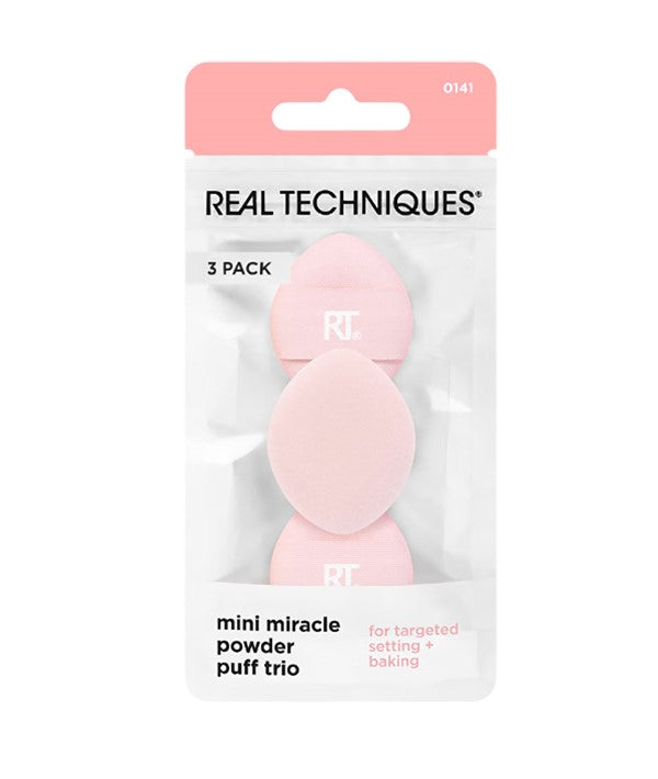 Real Techniques  Mini Miracle Powder Puff Trio