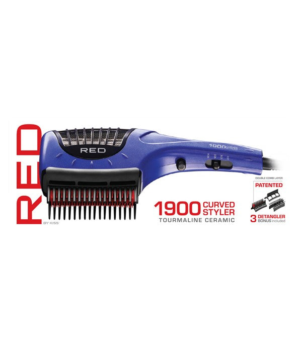 Red By Kiss   1900 Curved Styler BD02DG
