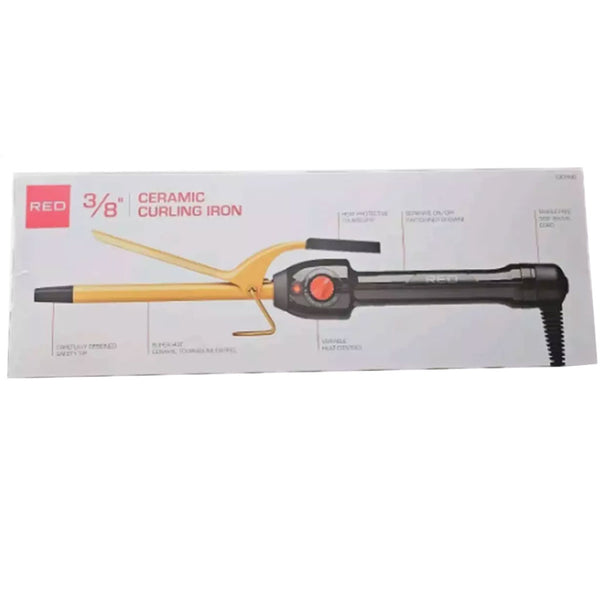 Red By Kiss  Ceramic Curling Iron C101NG