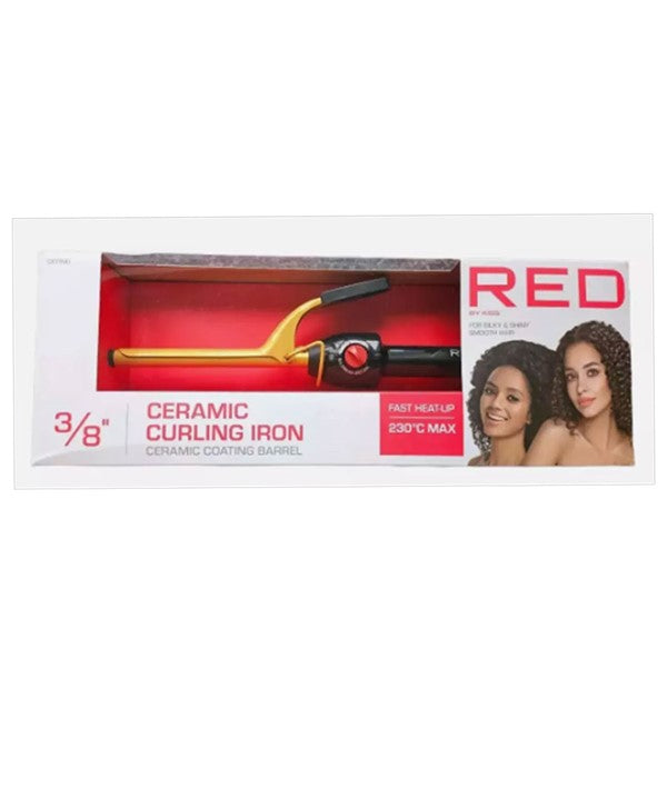 Red By Kiss  Ceramic Curling Iron C101NG