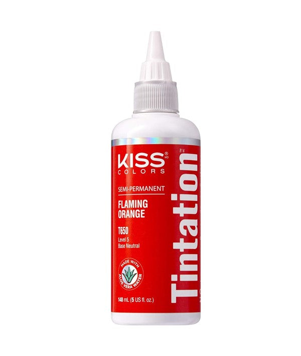 Kiss Products Red By Kiss Colors Tintation Semi Permanent Flaming Orange T650