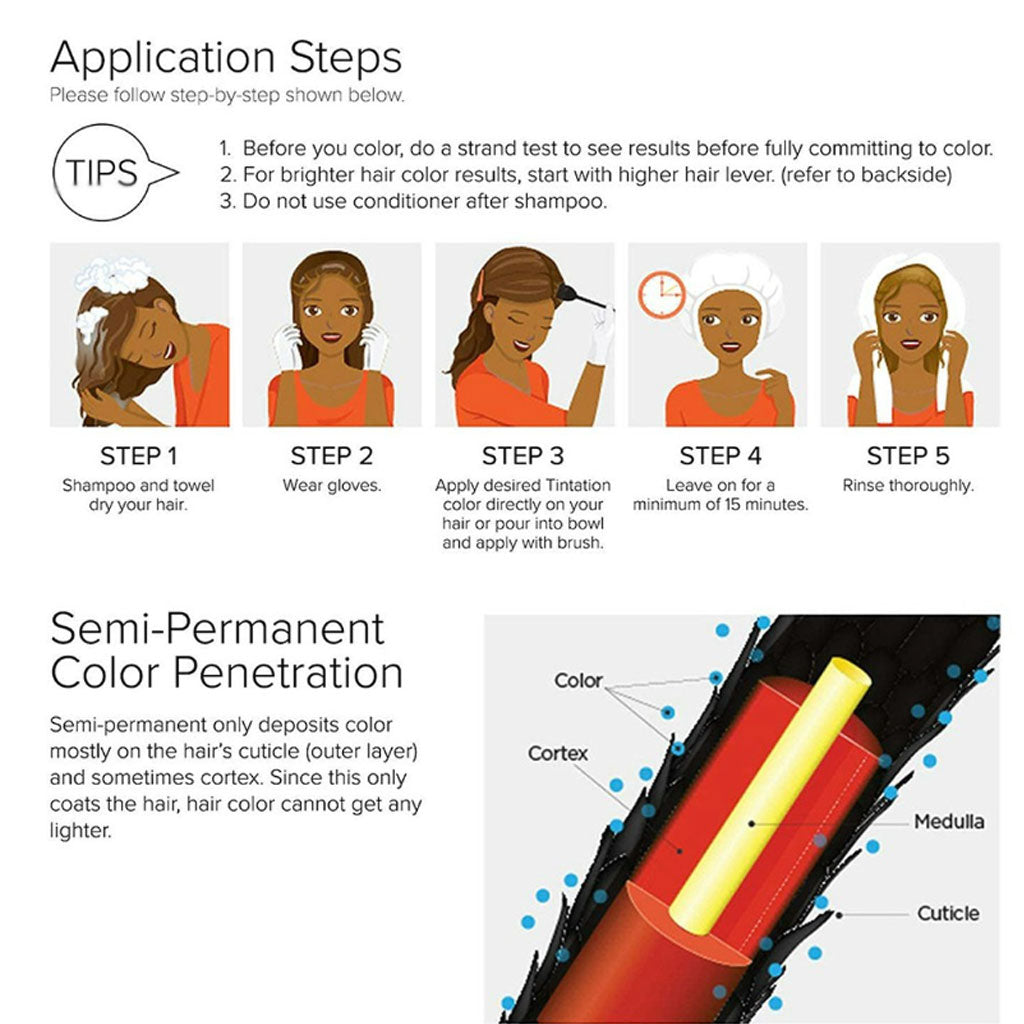 Kiss Products Red By Kiss Colors Tintation Semi Permanent Sapphire T222