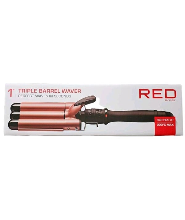 Red By Kiss  Triple Barrel Waver CTI100G