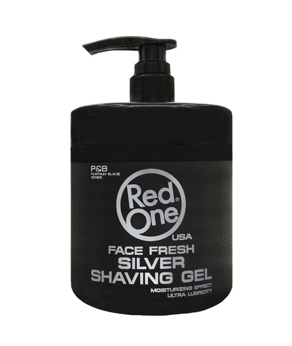 Red One  Face Fresh Silver Shaving Gel