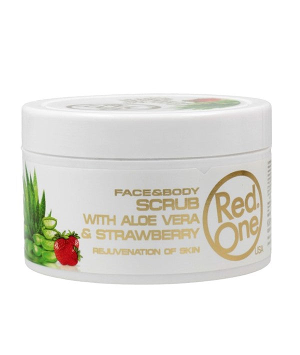 Red One  Scrub With Aloe Vera And Strawberry