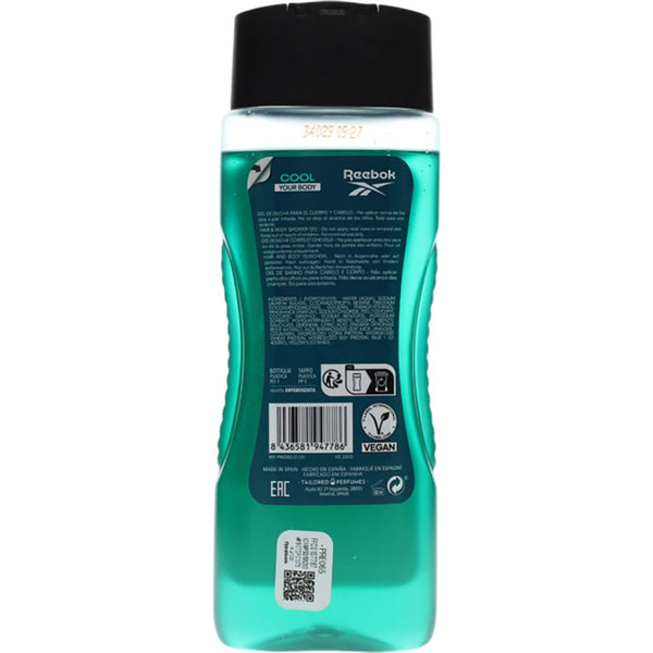 Reebok Cool Your Body 4 In 1 Hair And Body Shower Gel