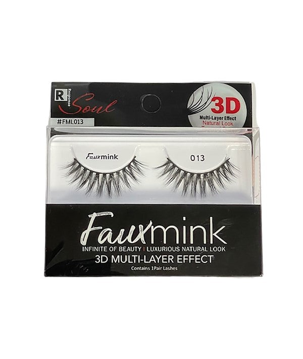 Bee Sales  - Response Soul Faux Mink 3D Effect Eyelash 013