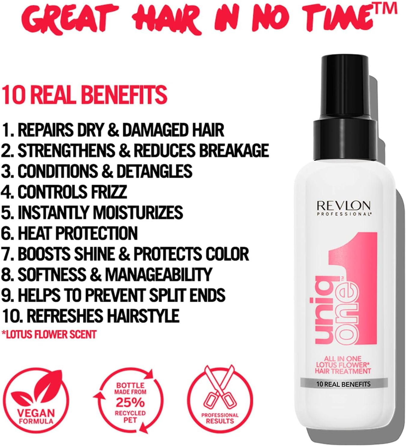 Revlon  Unique One All In One Lotus Flower Hair Treatment