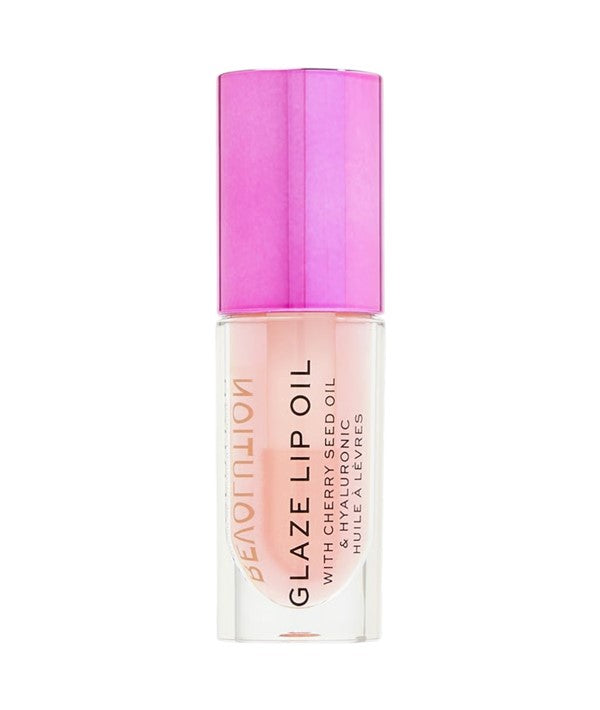 Revolution  Glaze Lip Oil With Cherry Seed Oil And Hyaluronic