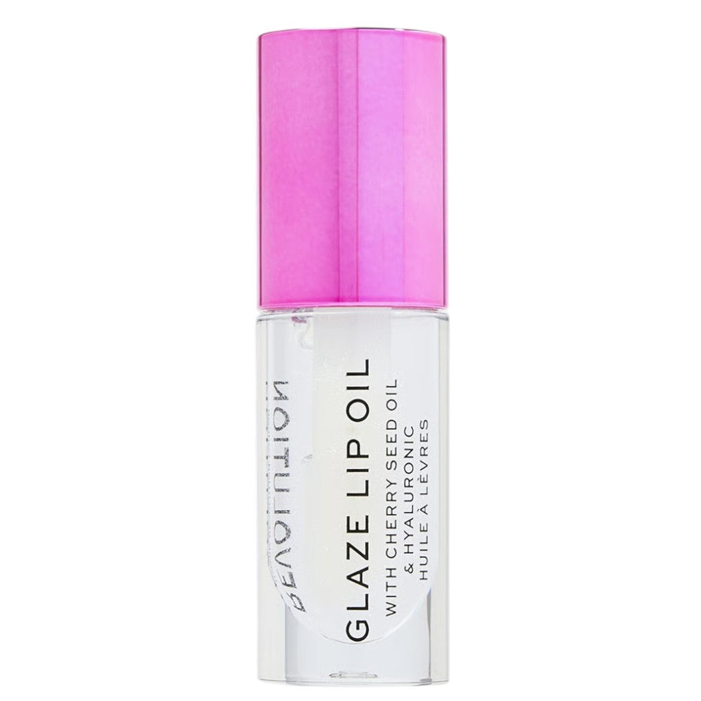 Revolution  Glaze Lip Oil With Cherry Seed Oil And Hyaluronic