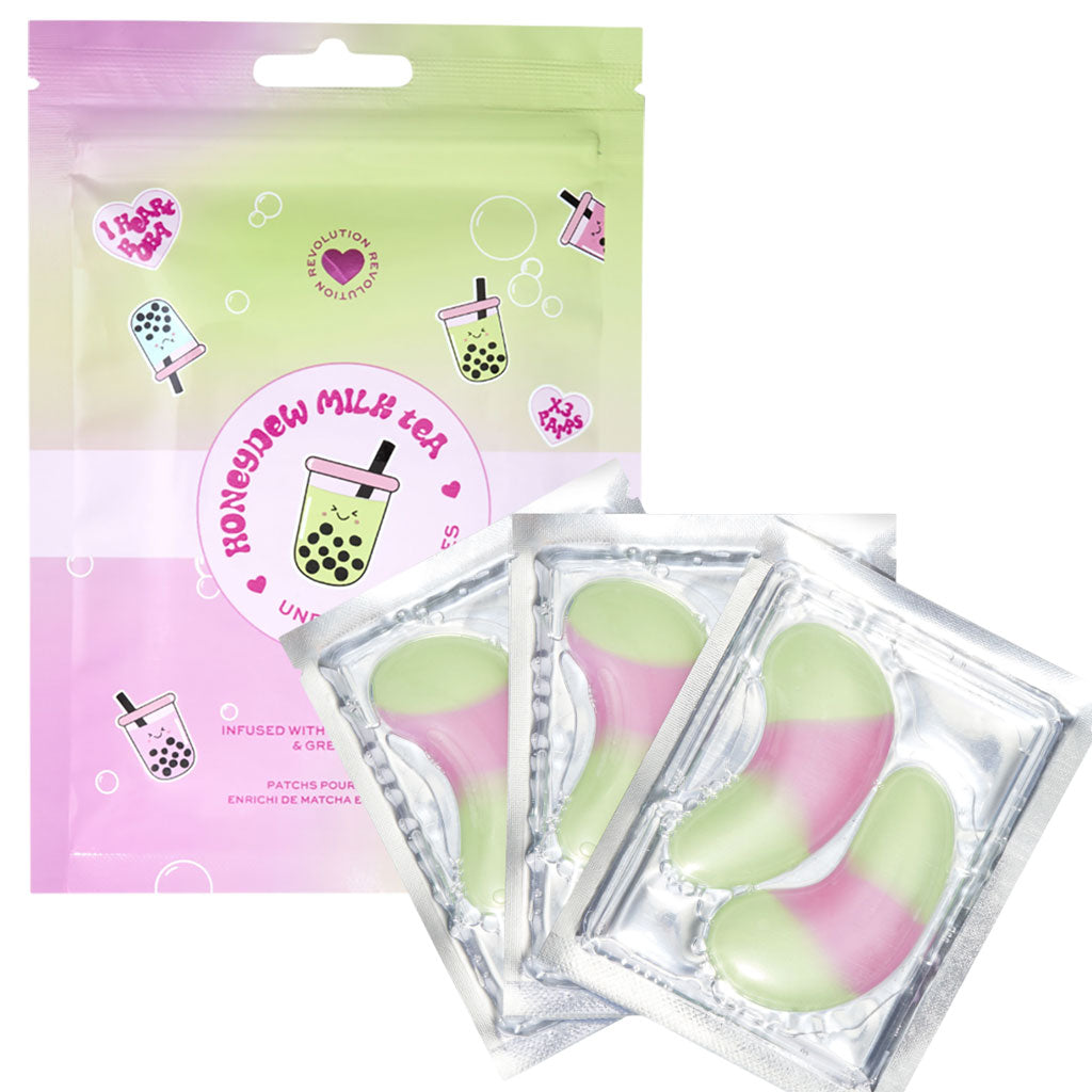 Revolution Honeydew Milk Tea Undereye Patches - Afro Hair Boutique