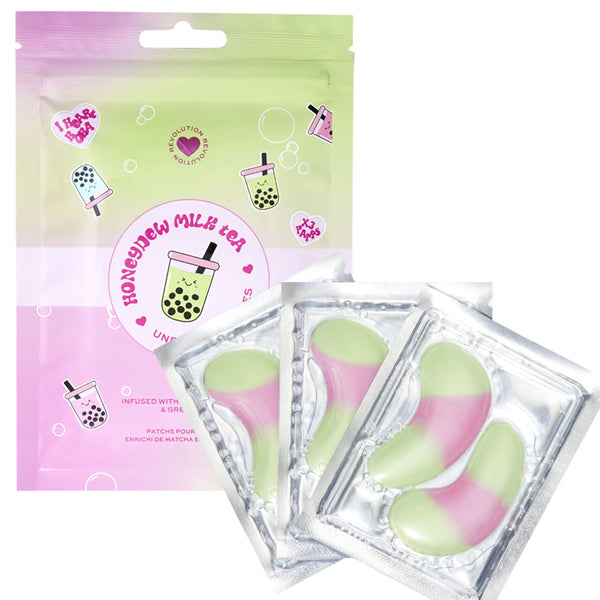 Revolution Honeydew Milk Tea Undereye Patches - Afro Hair Boutique
