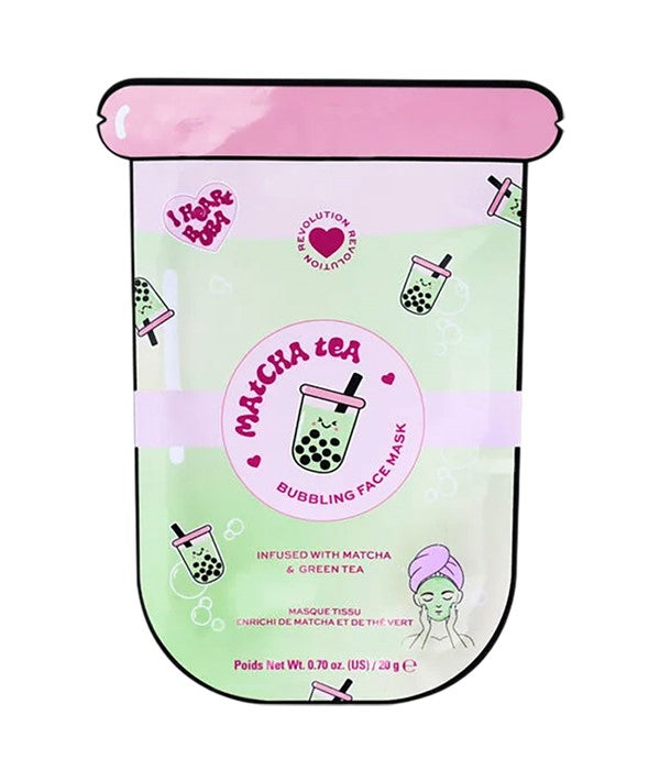 Revolution  Matcha Tea Bubbling Face Mask