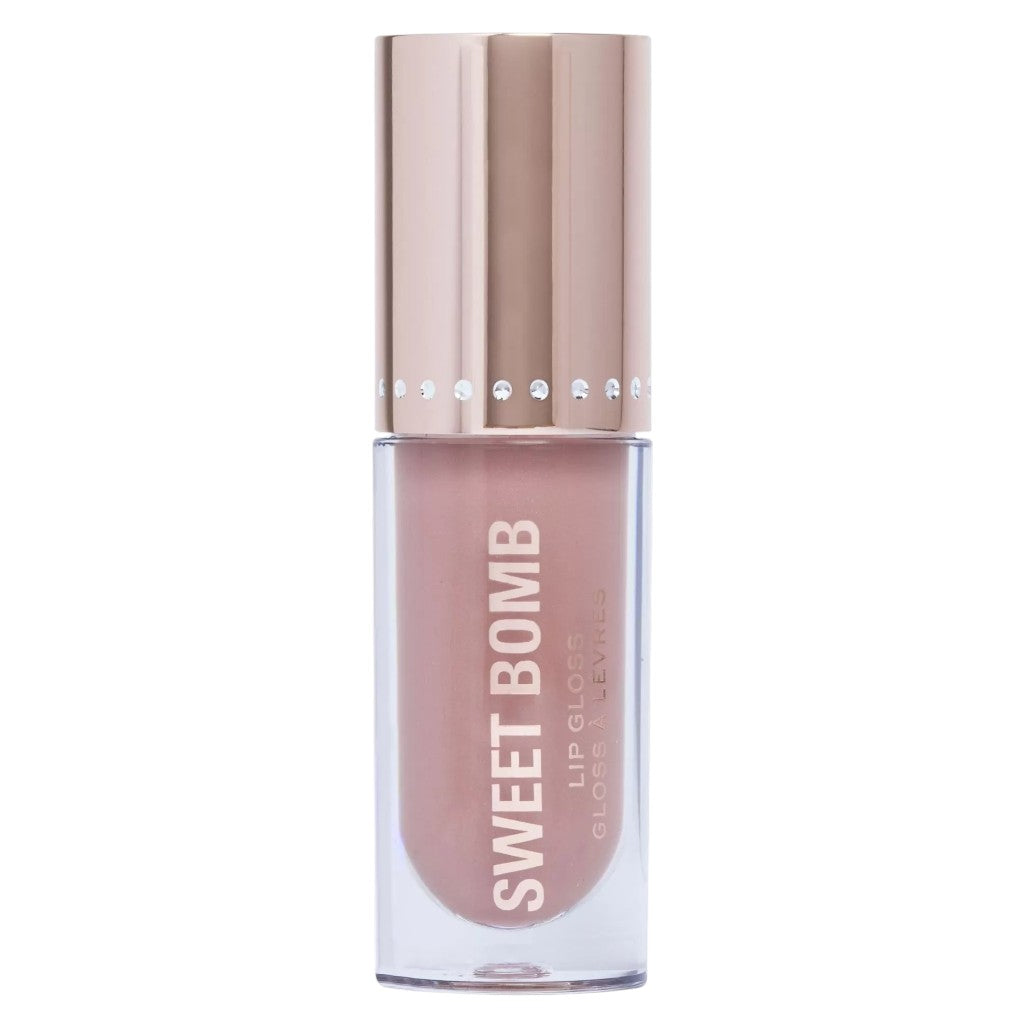 Revolution  Sweet Bomb Lip Gloss Strawberry Swirl Nude