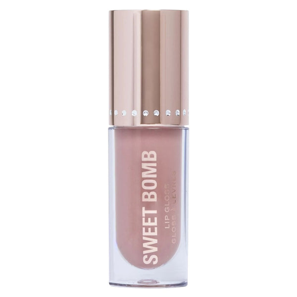 Revolution  Sweet Bomb Lip Gloss Strawberry Swirl Nude