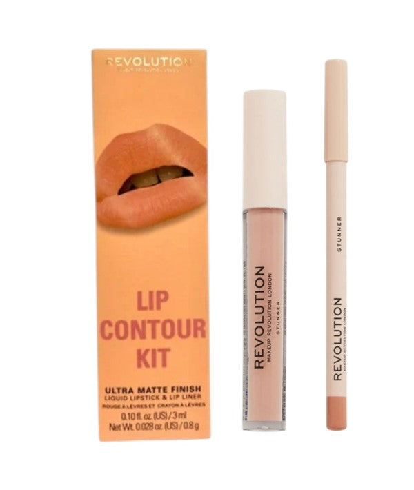 Revolution  Ultra Matte Finish Lip Contour Kit Lover